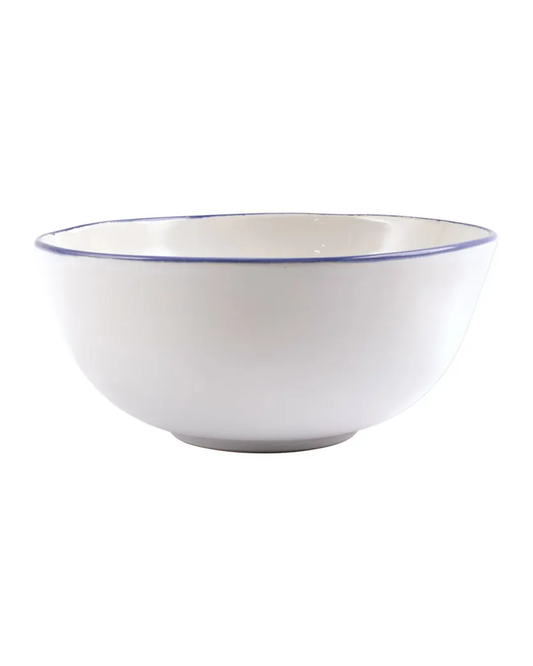 Aurora Blue Edge Medium Bowl 10 x 4.5