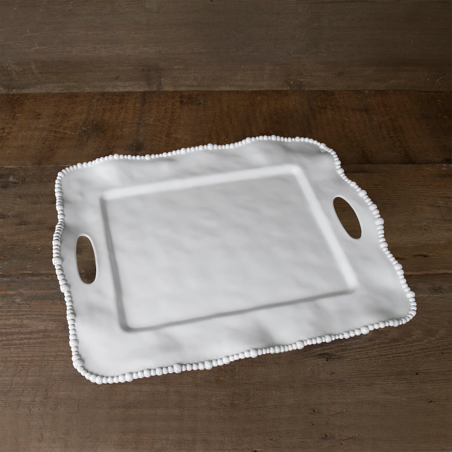 Alegria Rectangle Tray with Handle 19.75" L x 15.75