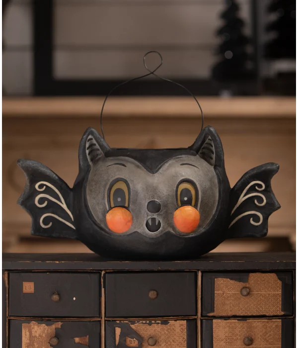 Batty Barnum Bucket, 13.75" X 8" X 5.5