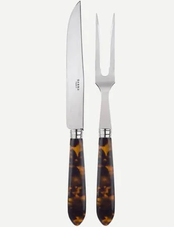 Carving Set 2 Pc, Tortoise, 2 PCS