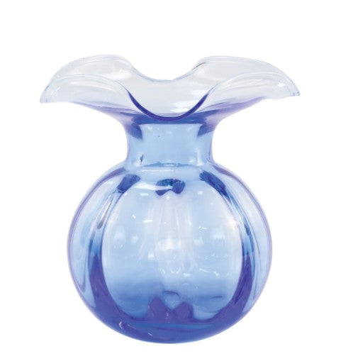 Vietri Hibiscus Cobalt Bud Vase