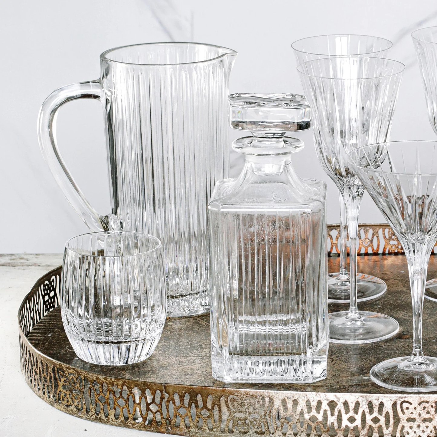 Vietri Natalia Whiskey Decanter