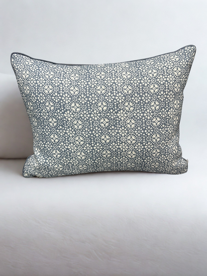 Blue and White 14 x 20 Pillow