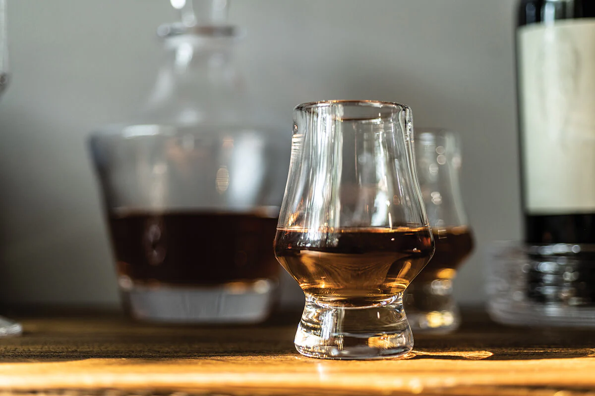 Simon Pearce Bristol Bourbon Glass