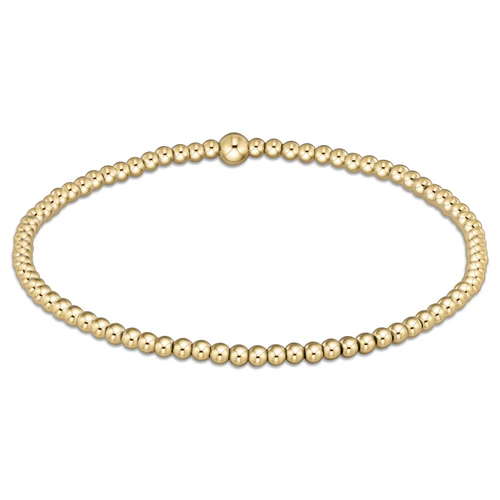 enewton Classic Gold Bead Bracelet 2.5 mm