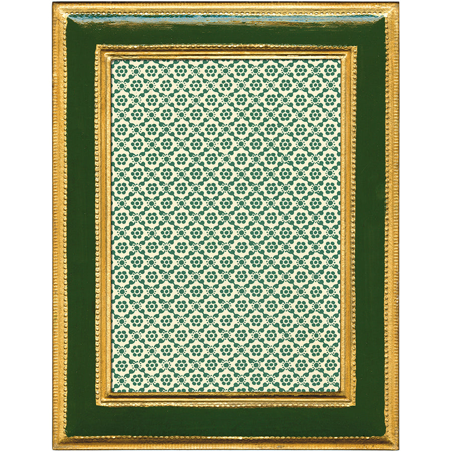 Classico Green & Gold 5x7 Frame