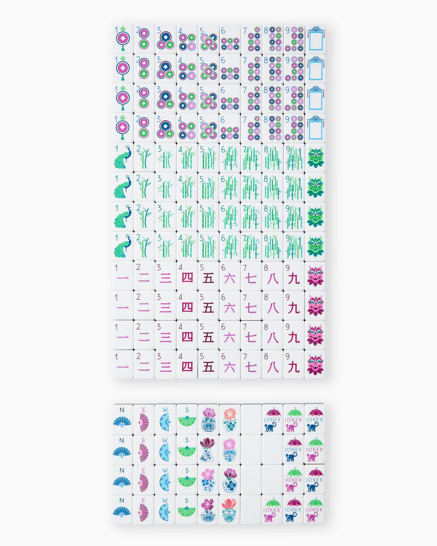 Gemma Mahjong Tiles - Oh My Mahjong