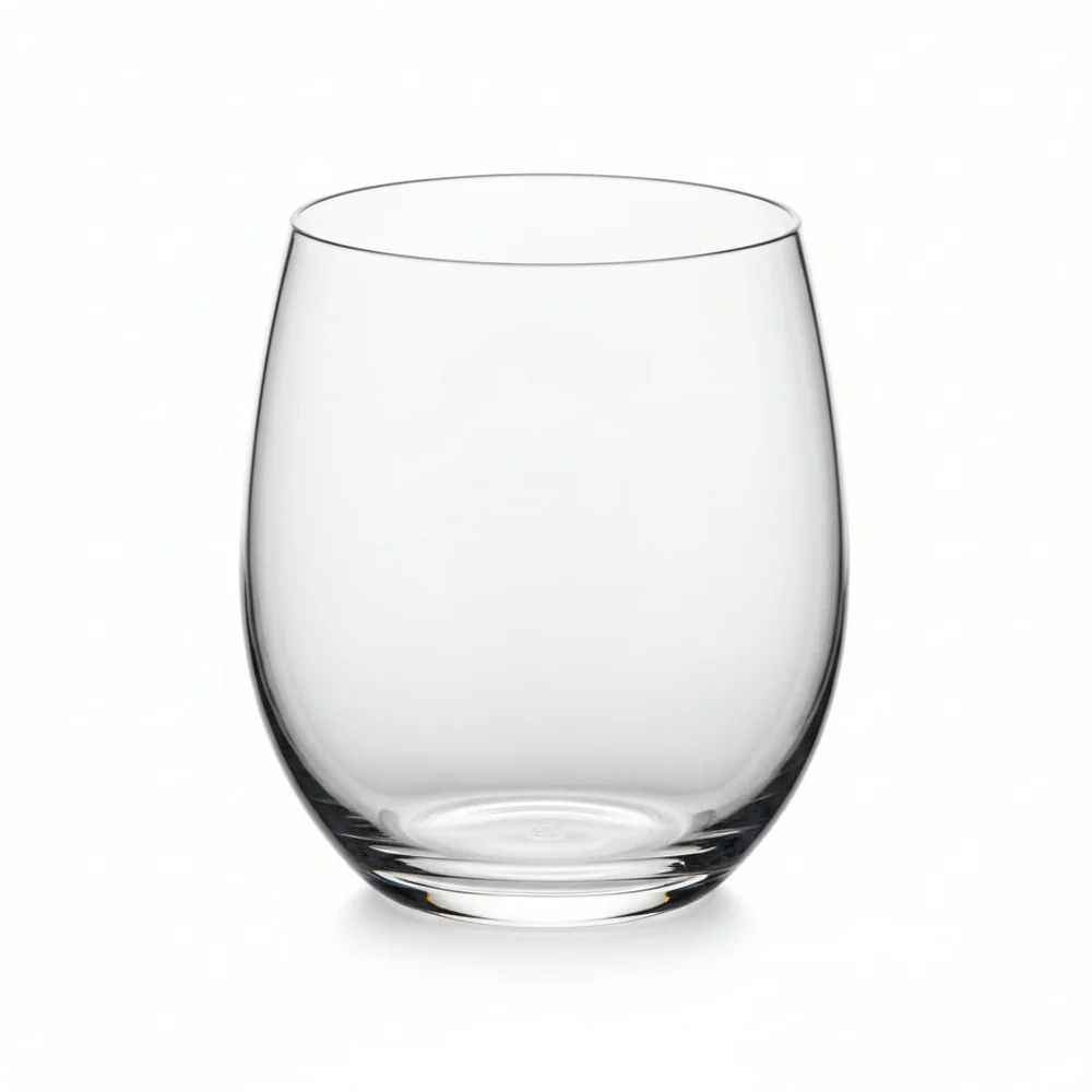 Crystal Acrylic 12 Oz Tumbler - Clear