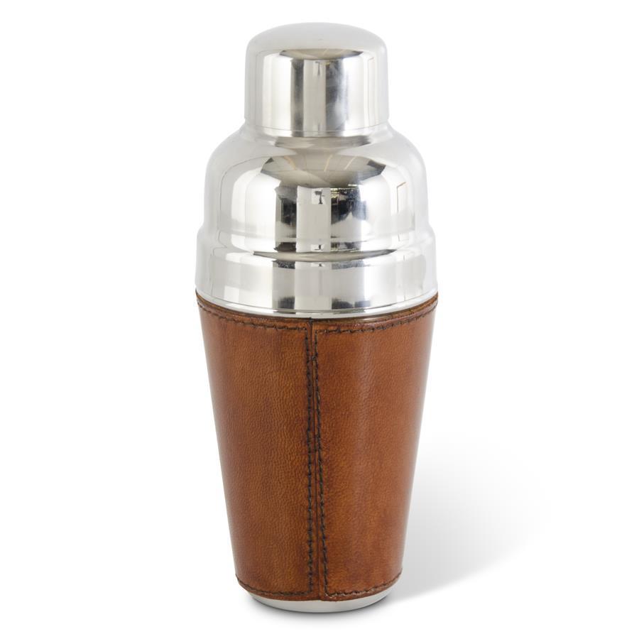Leather Cocktail Shaker Brown.
Wrapped in genuine leather, this handsome cocktail shaker will look great on any bar