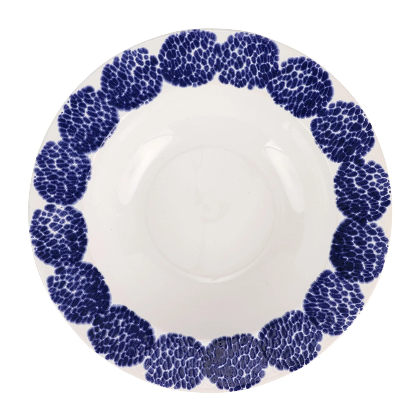 Vietri Santorini Rimmed Serving Bowl