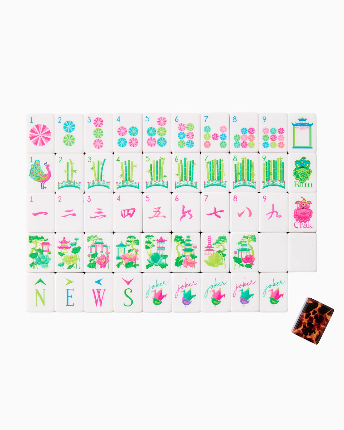Glow Wild Mahjong Tiles - Oh My Mahjong