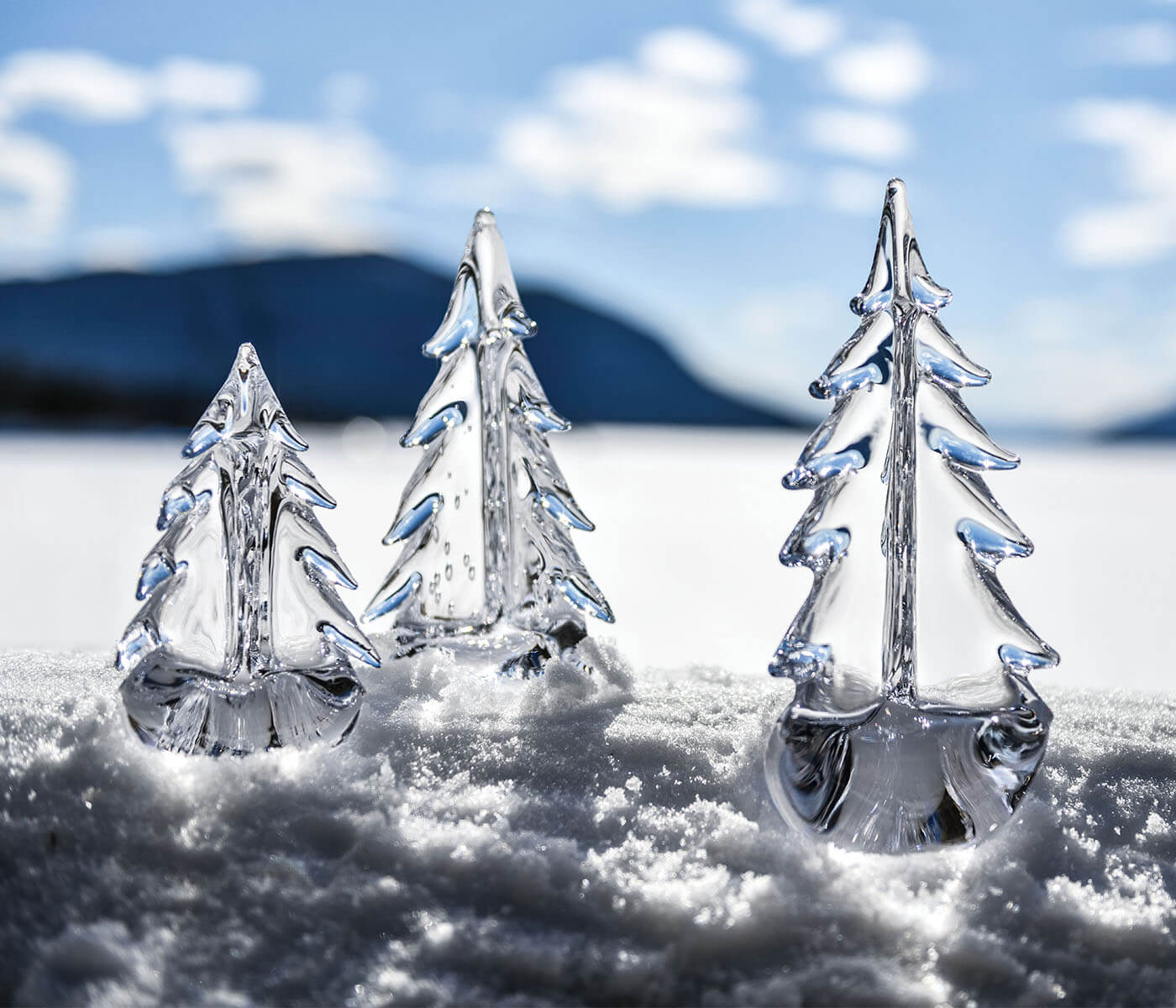 Simon Pearce Vermont Evergreen Tree 6"