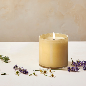 Chamomille Lavender Small Candle, 6.5oz -
chamomile | lavender | sage
