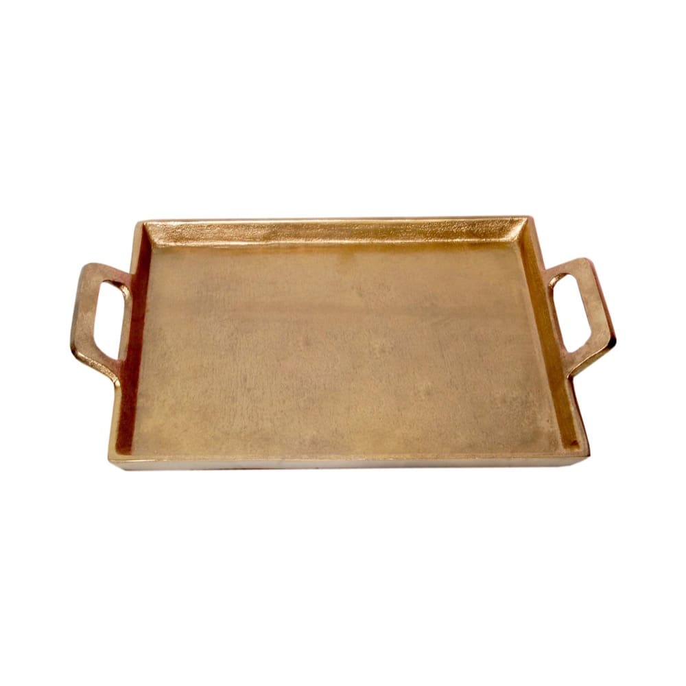 Brass Antique Tray with Handles