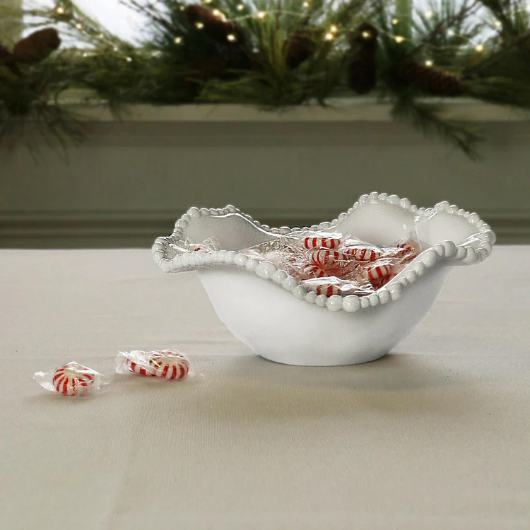 Alegria Sauce Bowl White Melamine, Small