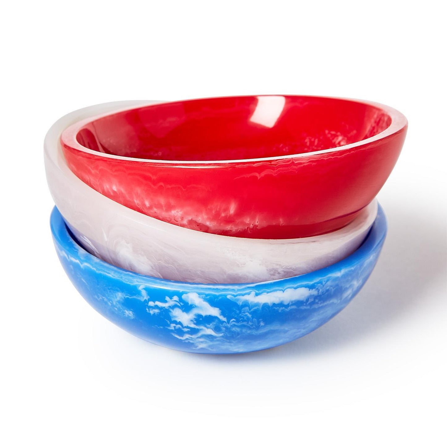 Resin Tidbit Bowls, Asstorted Colors