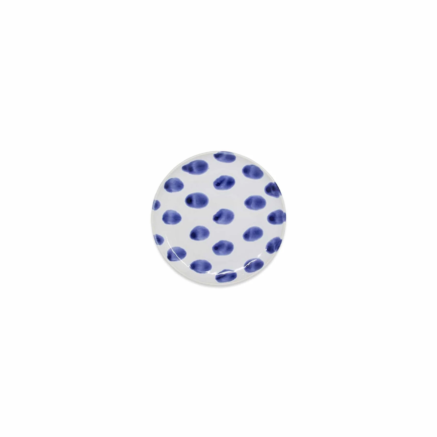 Vietri Santorini Dot Cocktail Plate