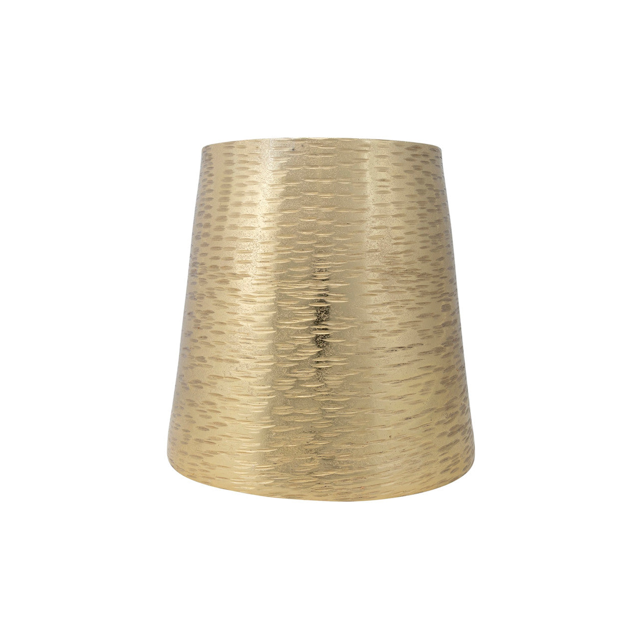 Olivet Gold Vase, 9"x9"