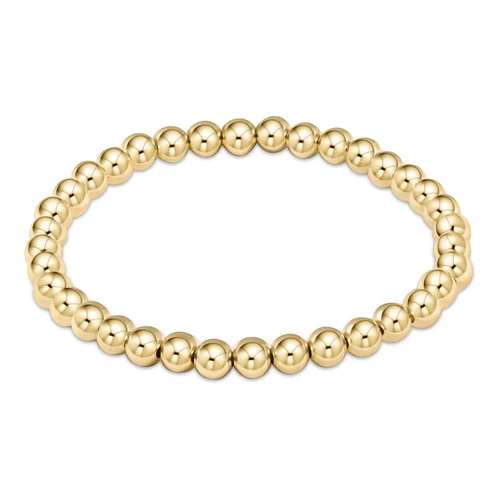 enewton Classic Gold Bead Bracelet 5mm