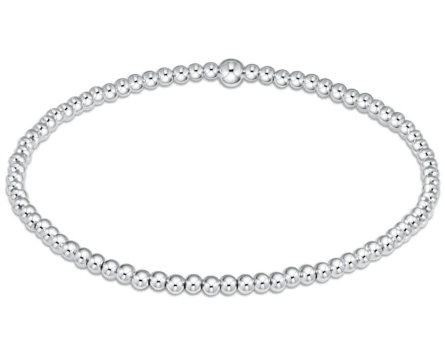 enewton Classic Sterling Bead Bracelet 2.5mm