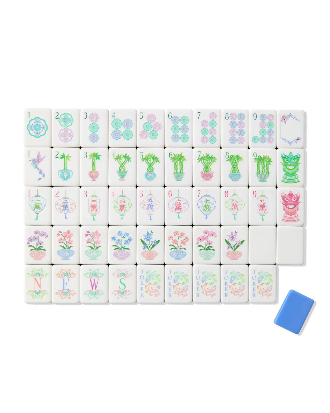 Moonlight Mahjong Tiles - Oh My Mahjong
