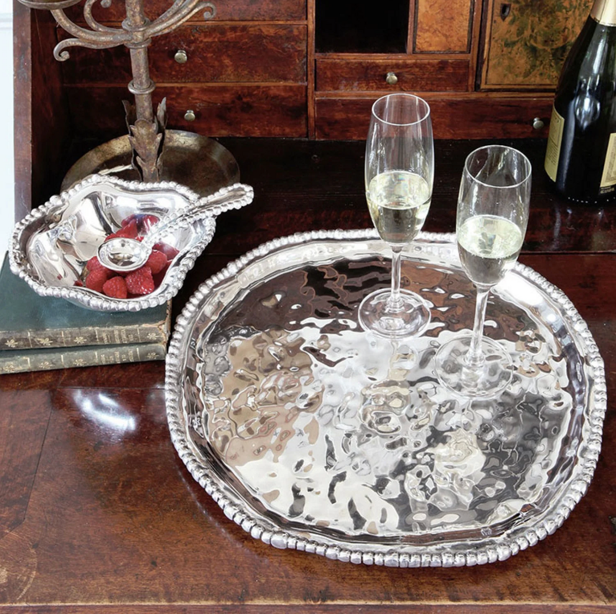 Beatriz Ball Organic Pearl Petit Bowl with Spoon