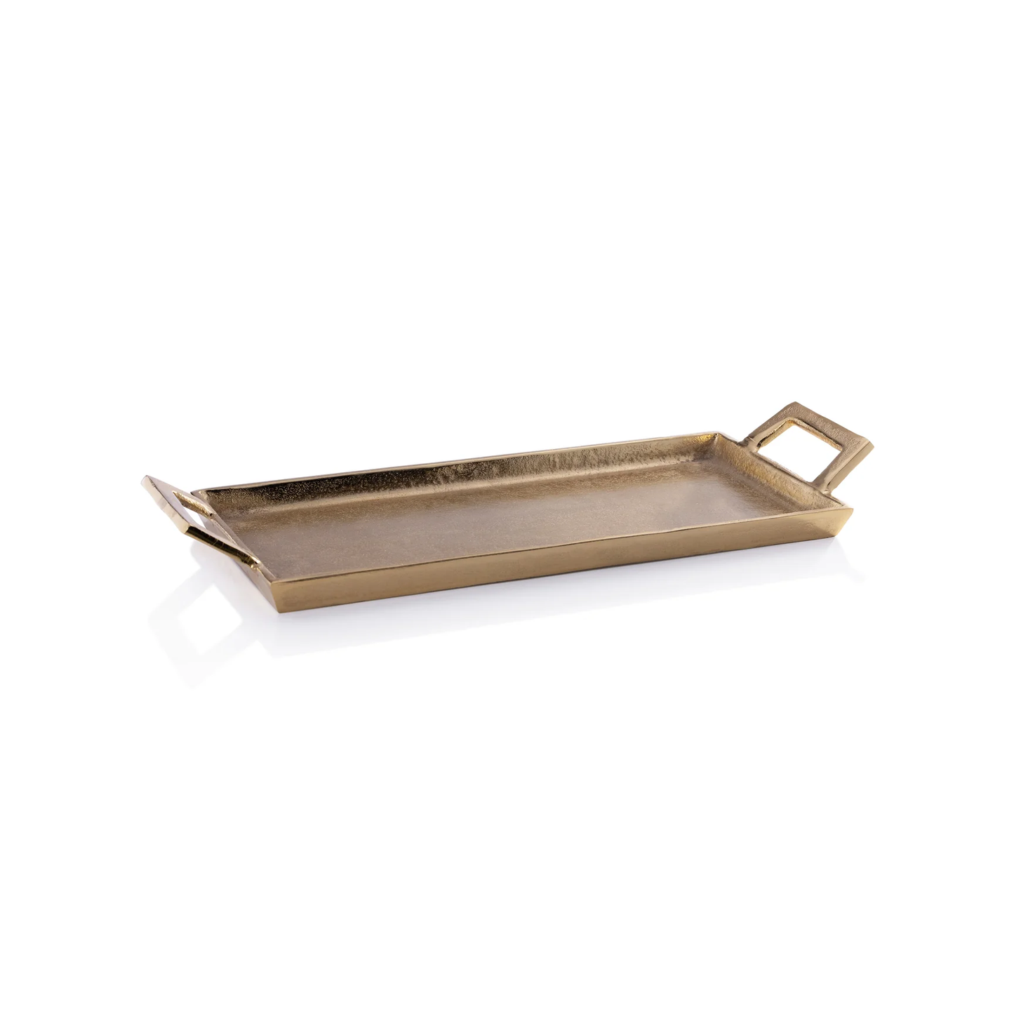 La Réserve Dark Gold Aluminum Tray -18 in x 7in