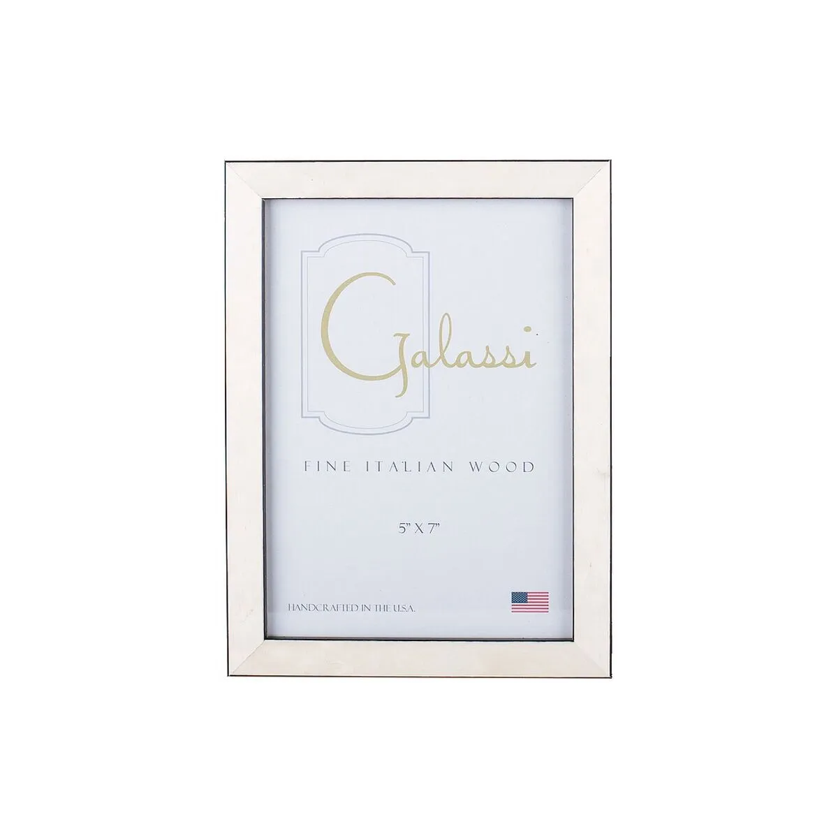 FG Galassi White Burl 5×7 Frame