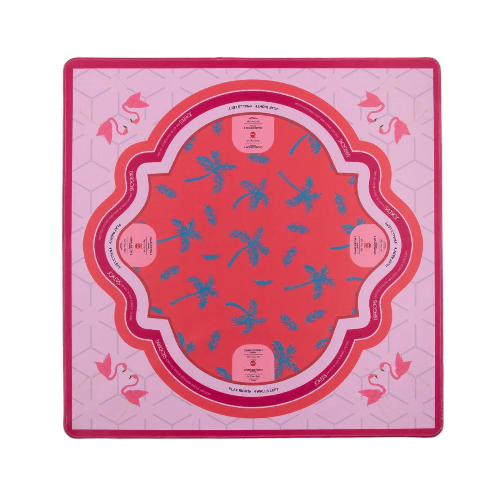 Flamingo Mahjong Mat, Fuchsia