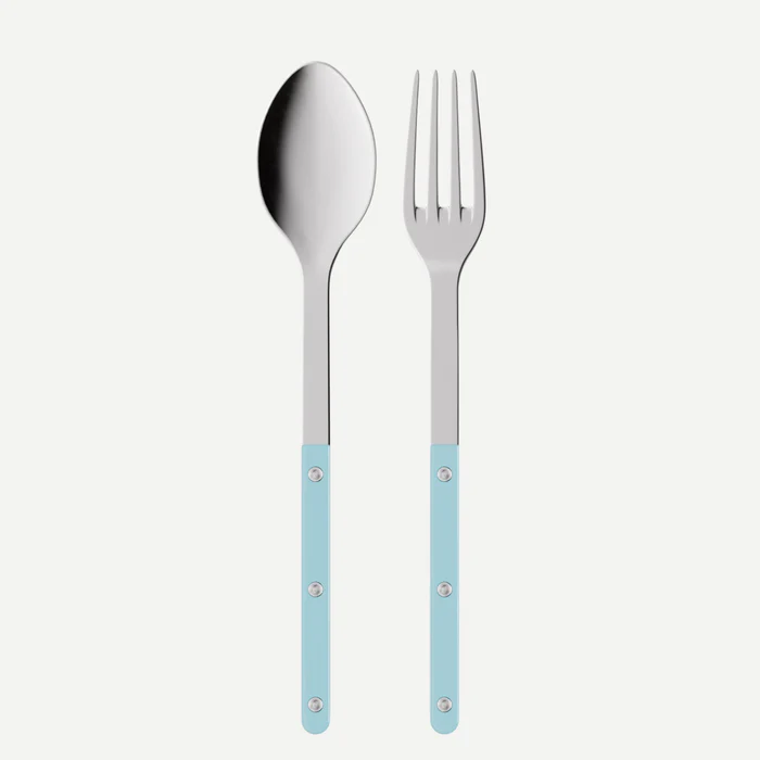 Sabre Bistrot 2 Piece Serving Set, Pastel Blue