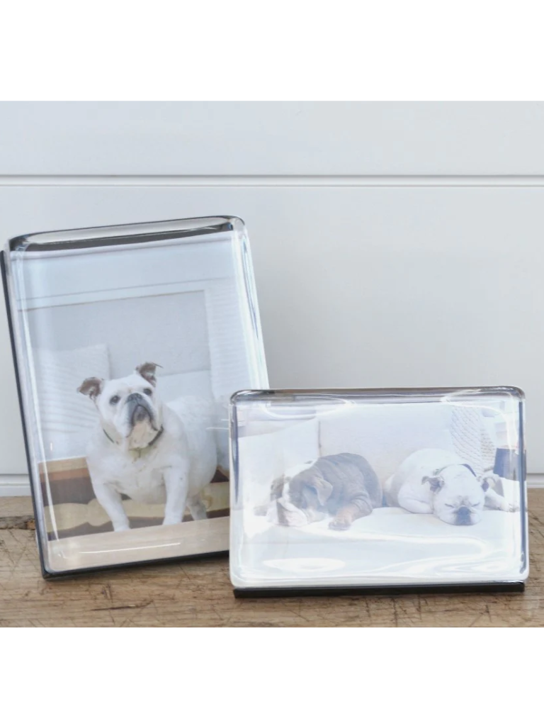 Simon Pearce Woodbury Photo Block 4x6 Horizontal