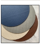 Cream Wicker Placemat Set/4
