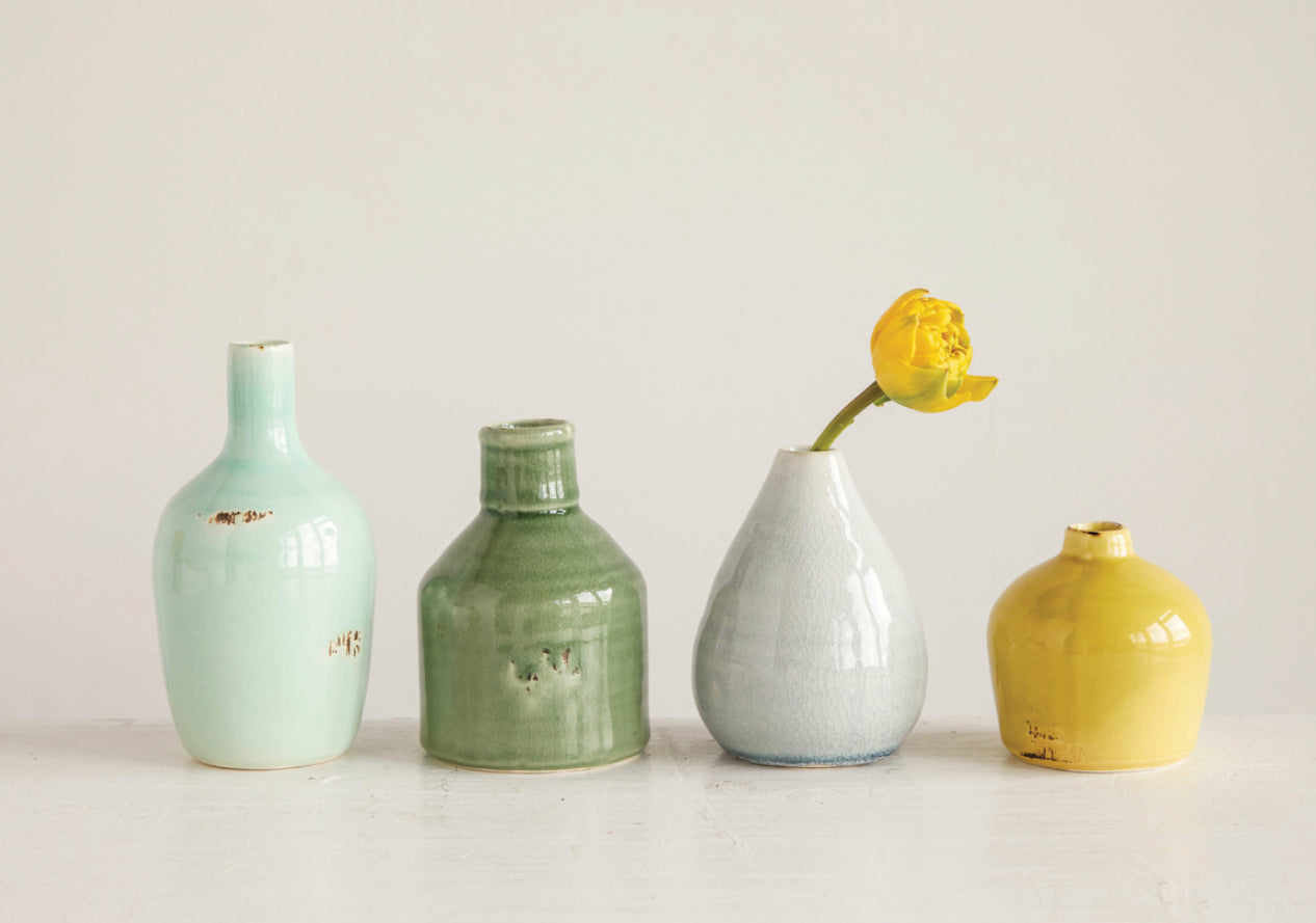 Terra Cotta Vase, Asst Colors Sold Separately