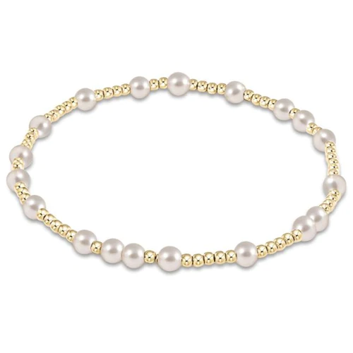 Hope Unwritten Bracelet - Pearl 5mm