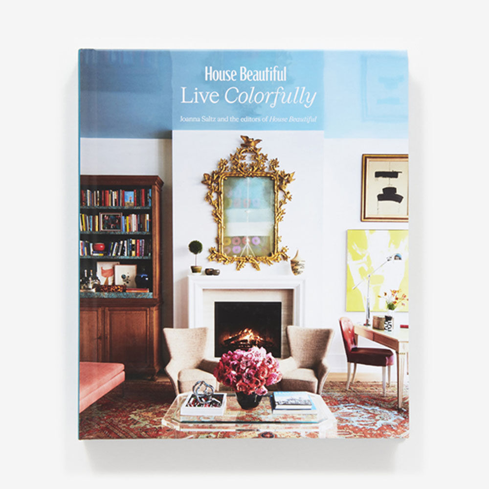 House Beautiful Live Colorfully Hard Cover Book