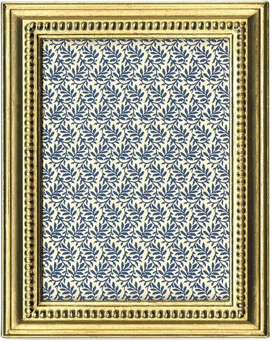 Palatino Gold 4x6 Frame, Handmade