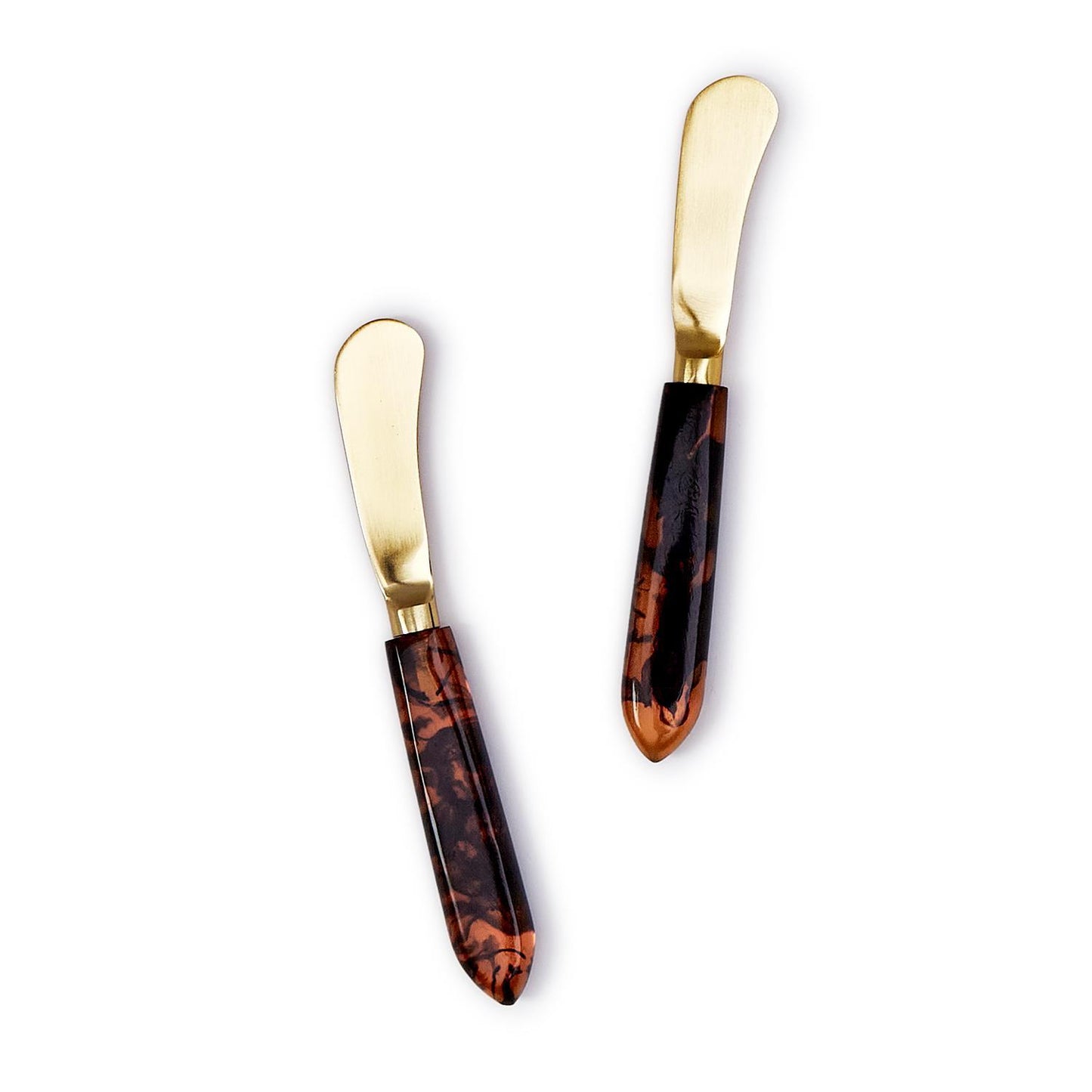 Tortoise Gold Swirl Spreader