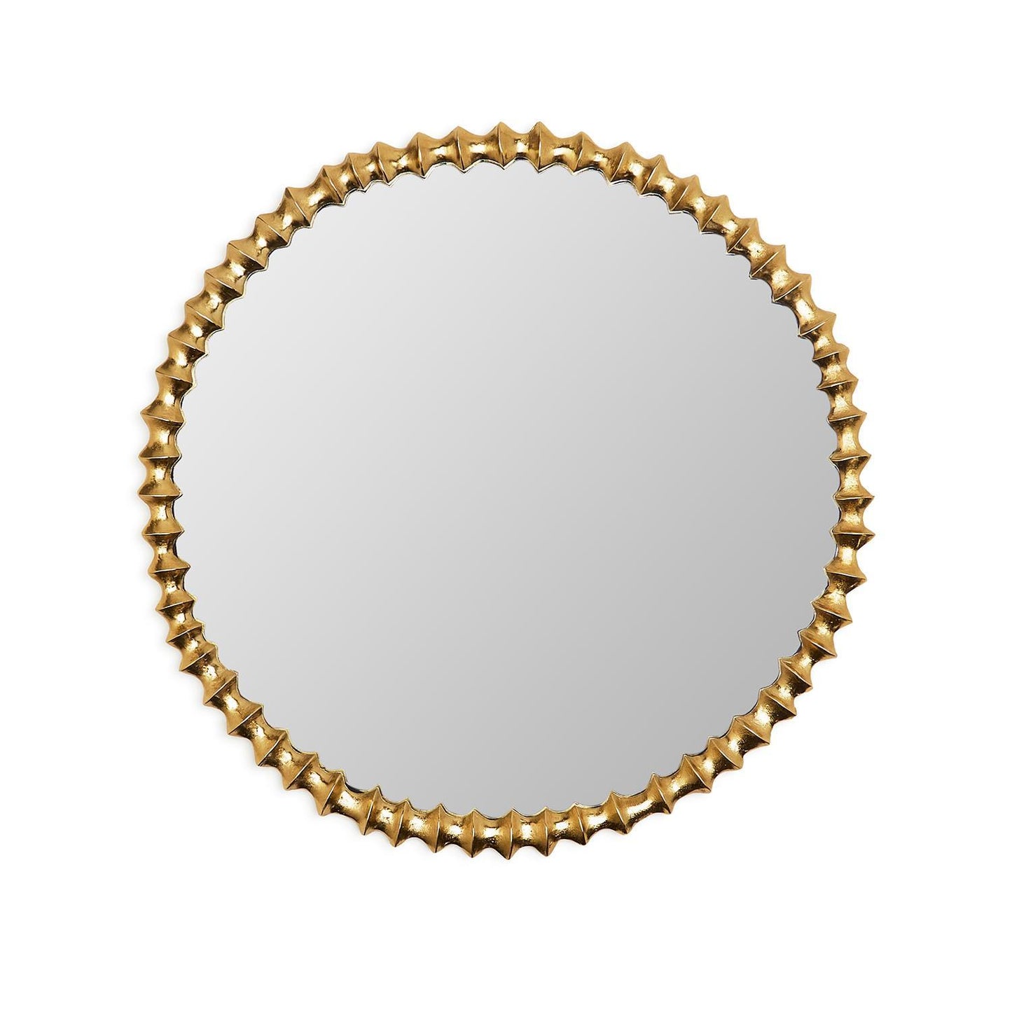 Gold Wave Mirror 24"