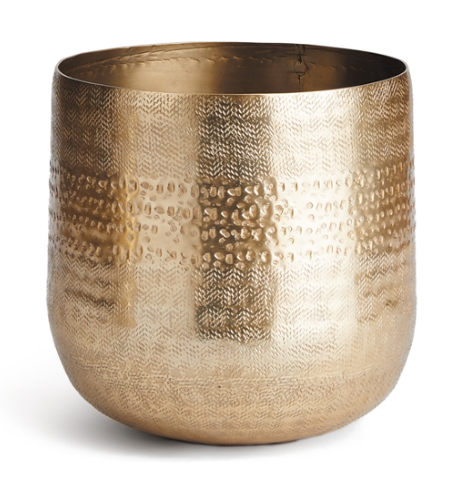 Gold Emberlynn Cachepot Planter - 10.5"