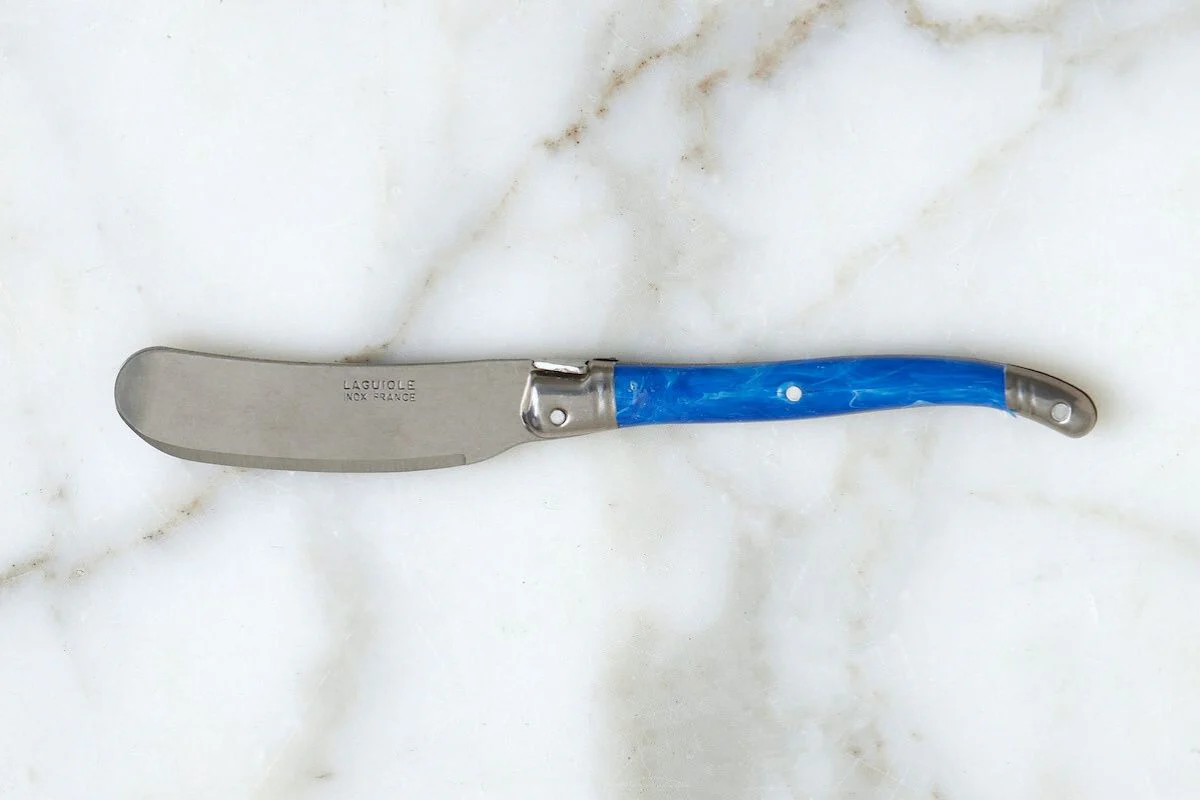 French Laguiole Blue Spreader