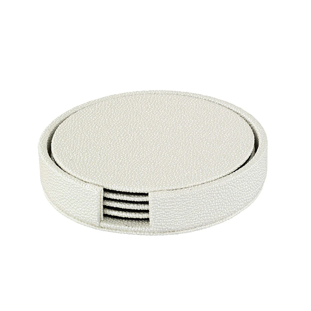 Set of 4 Coasters Skate Oyster