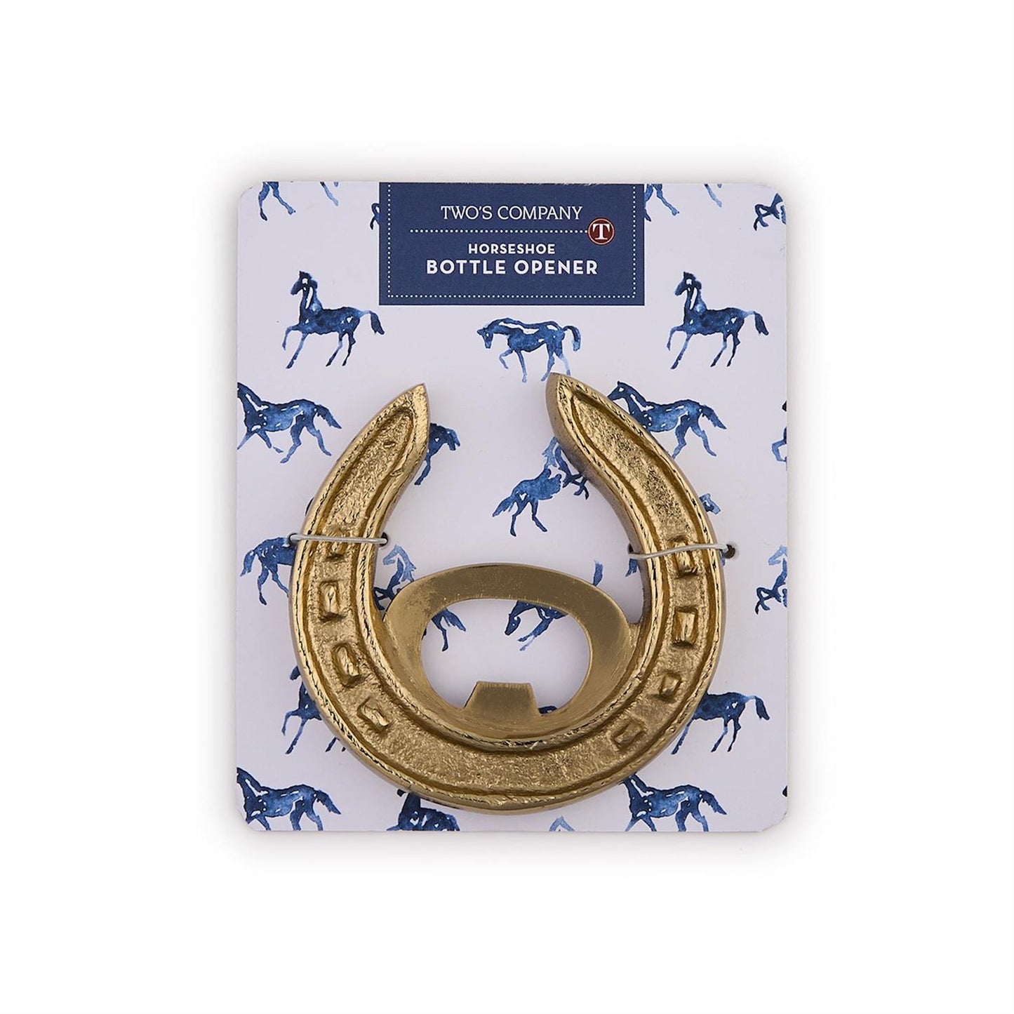 Horseshoe Bottle Opener, Gold