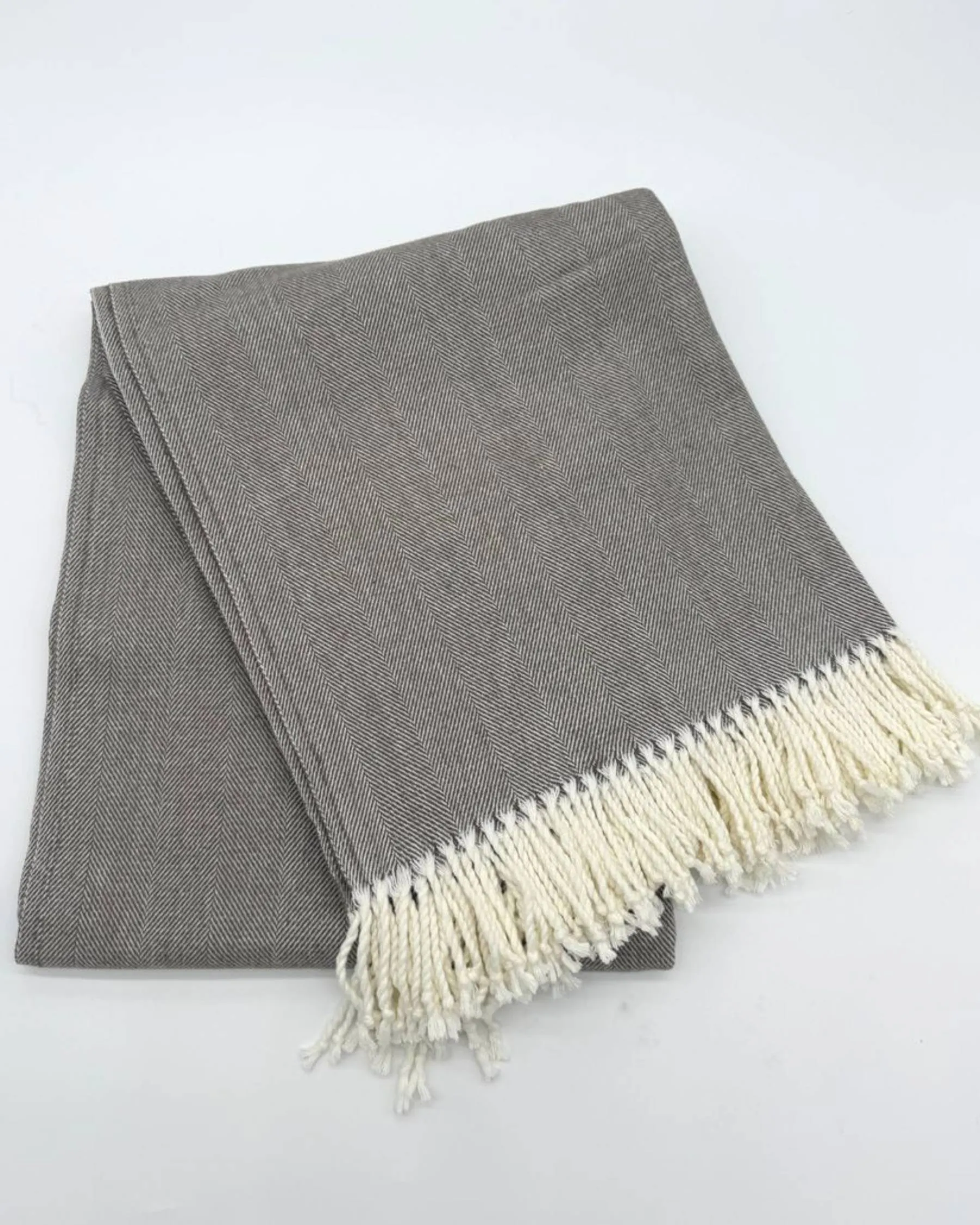 Adirondack Throw Otter, Cotton/Acrylic Blend, 50x70