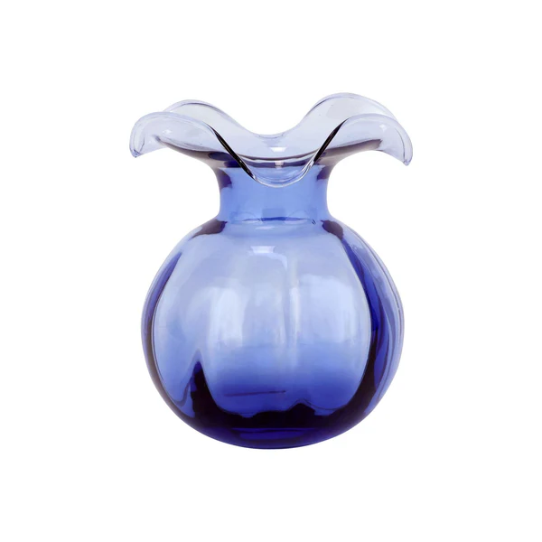 Vietri Hibiscus Indigo Bud Vase