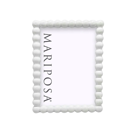 White Baubles Frame 5x7