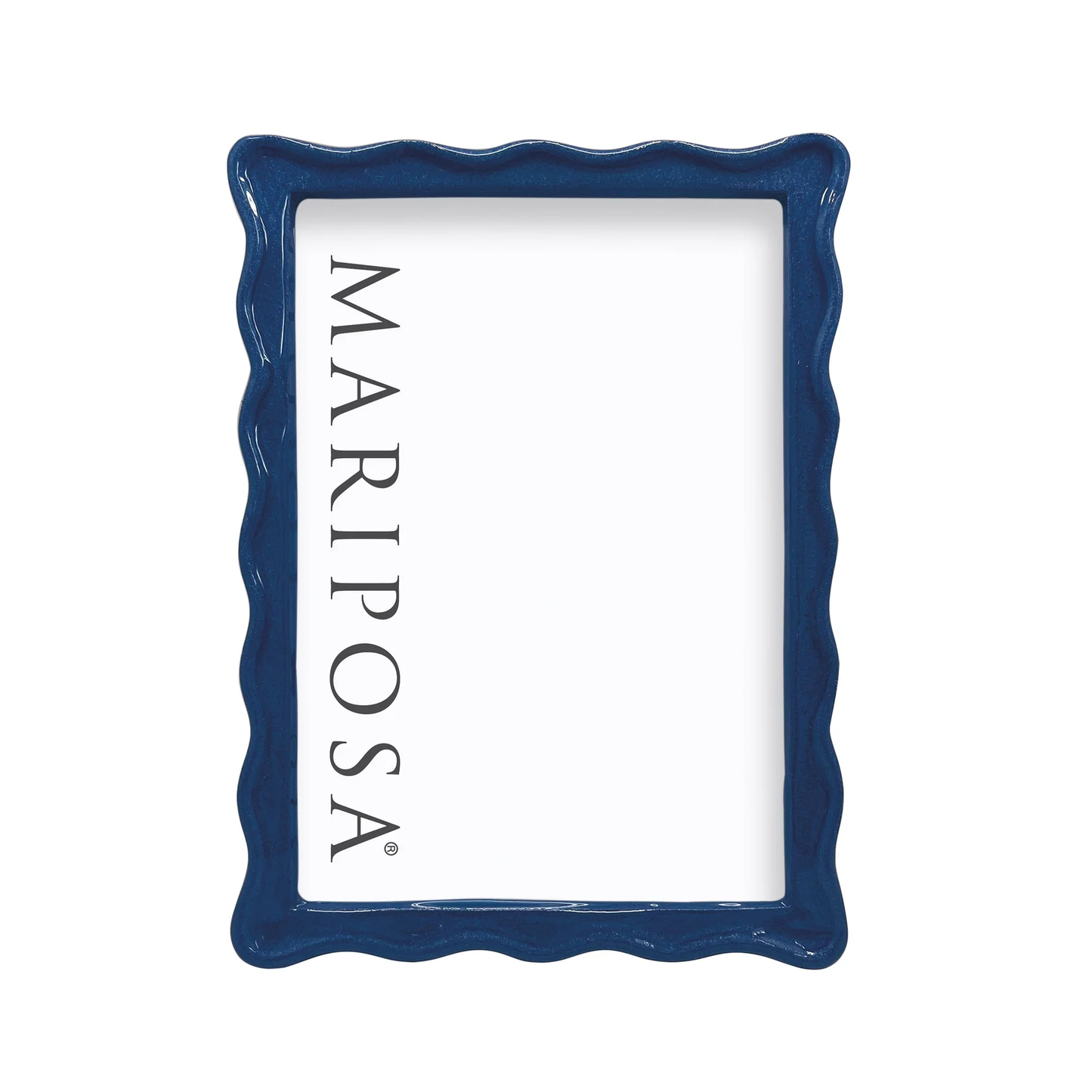 Mariposa Wavy Frame 5x7, Blue
