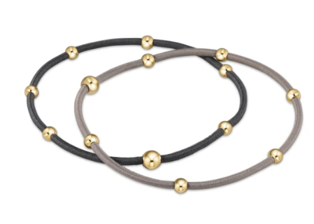 enewton Hair Tie Bracelet "e"ssentials Holy Smokes Set/2