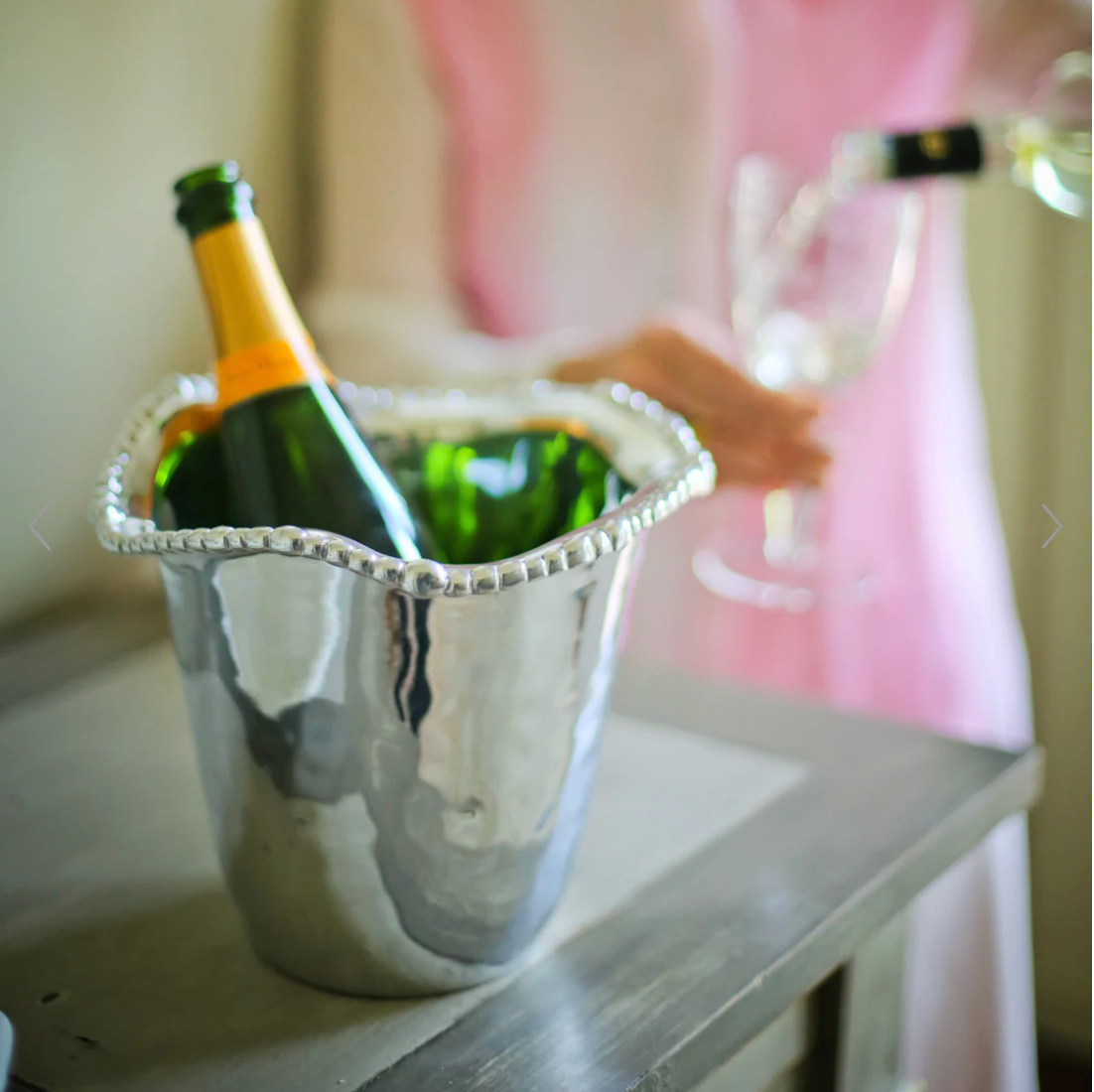 Beatriz Ball Organic Pearl Orlando Ice Bucket & Vase