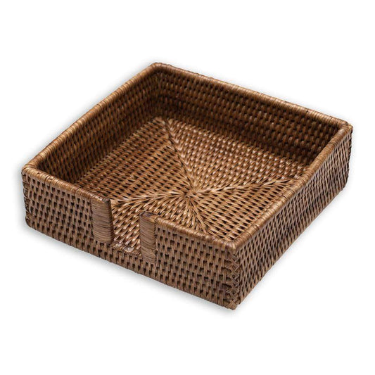 Rattan Napkin Holder, Natural, Luncheon