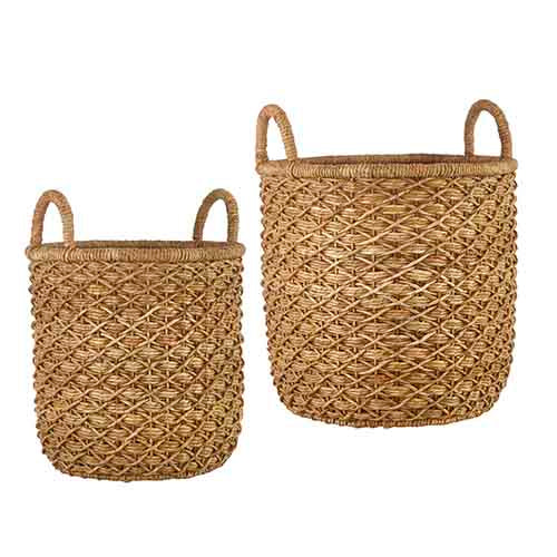 Small Woven Handled Basket